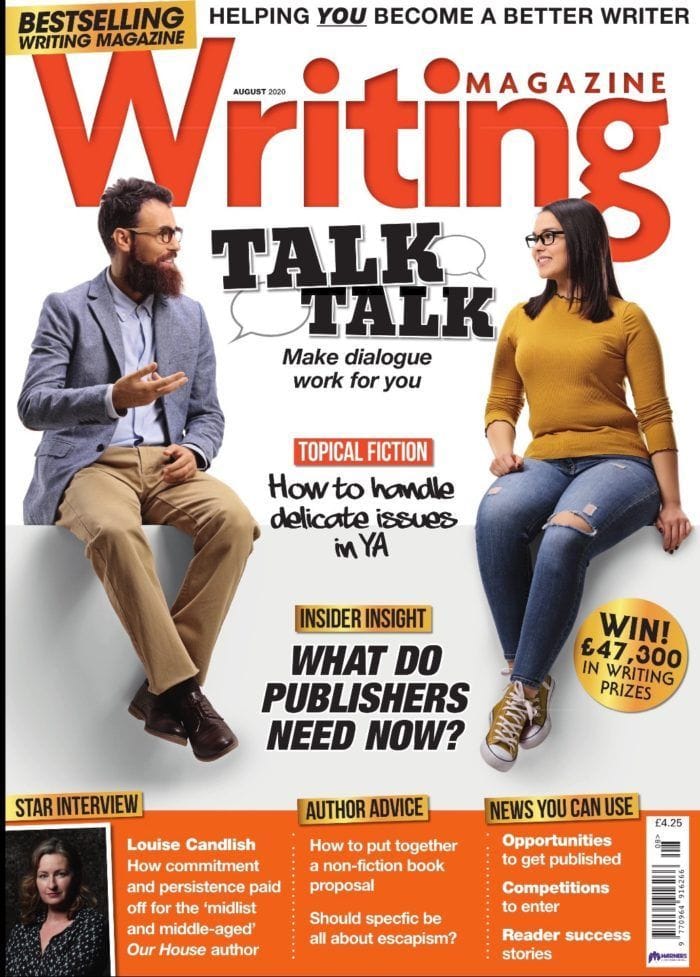 creative writing magazine cover